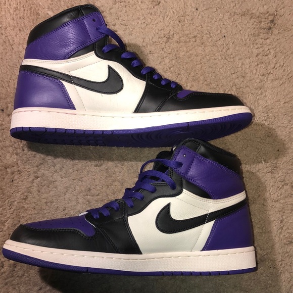 Brand New Court Purple Retro 1’s Size: 11.5 main image 4